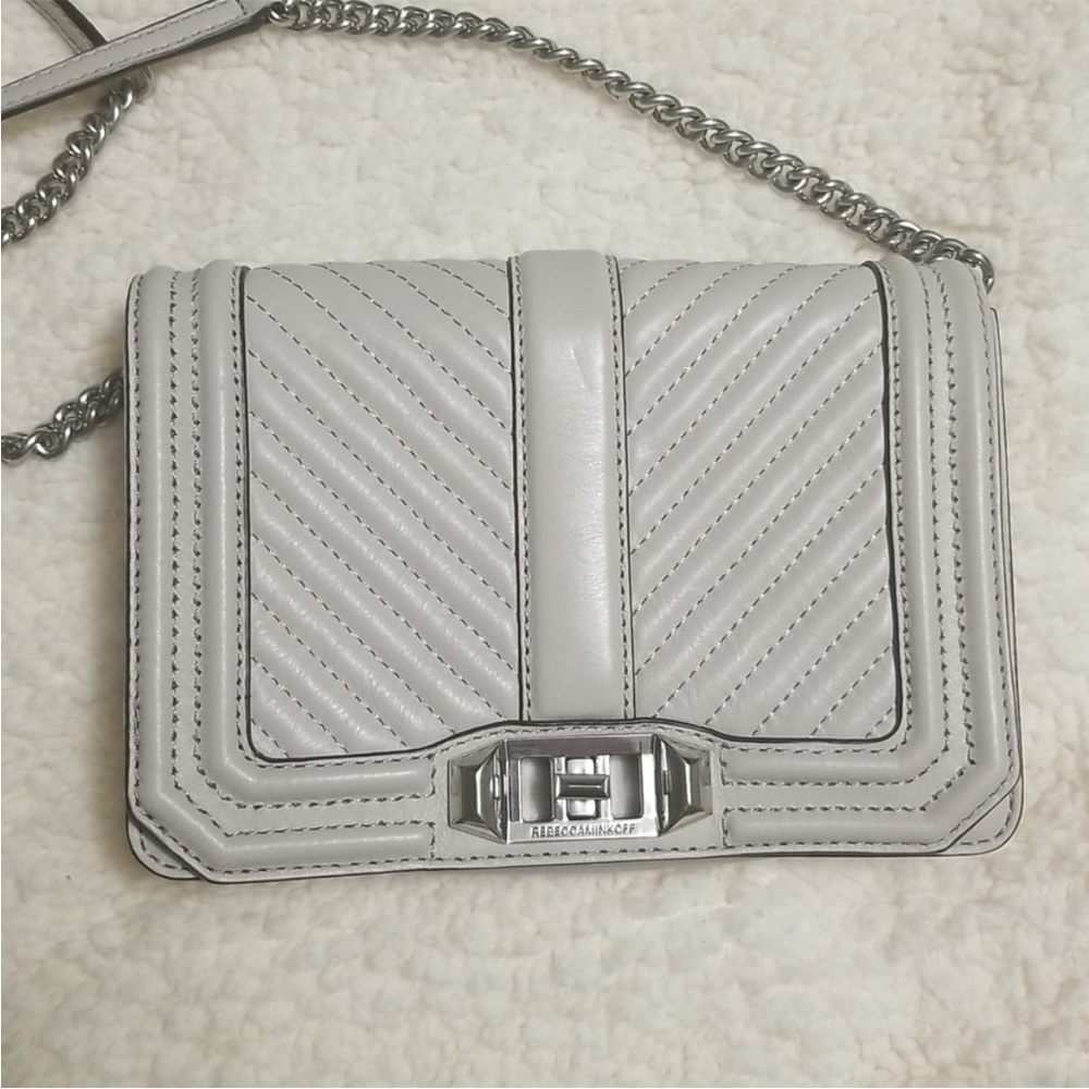 Rebecca Minkoff leather crossbody bag - Grey